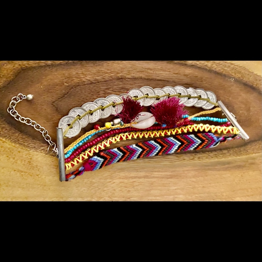 Boho Multi Strand Bracelet